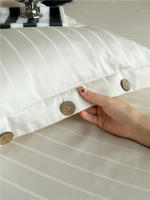 Bonenjoy-sábana ajustada para cama, funda de almohada de algodón 100%, estilo lujoso, ropa de cama agradable para la piel, fundas de colchón de alta calidad - details 6