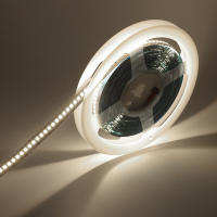 Tira de luces LED de 5M, 12V, 2835, 240LED/m, cinta de luces de color blanco/blanco cálido/blanco Natural, resistente al agua, decoración de habitación - details 12