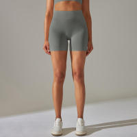 Hamidou-pantalones cortos de Yoga para mujer, mallas deportivas de cintura alta para gimnasio, correr, ciclismo, Verano - details 29