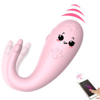Monsster-vibrador de silicona para mujeres adultas, juguete sexual de masaje de punto G, 8 frecuencias, Control por aplicación - details 0