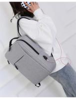 Mochila de negocios para hombre, versión coreana, bolsa de viaje de moda, mochila informal para estudiantes, minimalista y a la - details 27