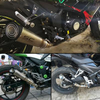 Escapamiento de Motocicleta Universal RESPRACE Silenciador Redondo para Honda Longitud de 51mm - details 14
