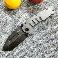 Cuchillo Plegable De Alta Resistencia En Acero D-2 Herramienta De Rescate En Emergencias Cuchillo De Camping Y Caza Afilado Para Frutas Herramienta Táctica Al Aire Libre - details 0