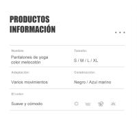 MALLAS DE Yoga Sin Costuras para Mujer, Fitness, Levantamiento de Glúteos, leggings de yoga sin costuras - details 8
