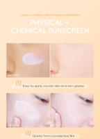 LAIKOU Protector solar facial con vitamina C Ultra SPF50 Protector solar corporal Anthelios Fluido invisible antibrillo |   Anti-imperfecciones - details 8