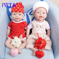 Muñeca Renacida de Silicona 100% IVITA 37cm, 1.65kg Juguete Realista para Niños Ojos Personalizados - details 33