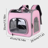 Transportadora plegable para mascotas, Bolsa transprabble portátil de malla, con ventilación, impermeable, para perros y Gatos, fácil de realizar - details 5