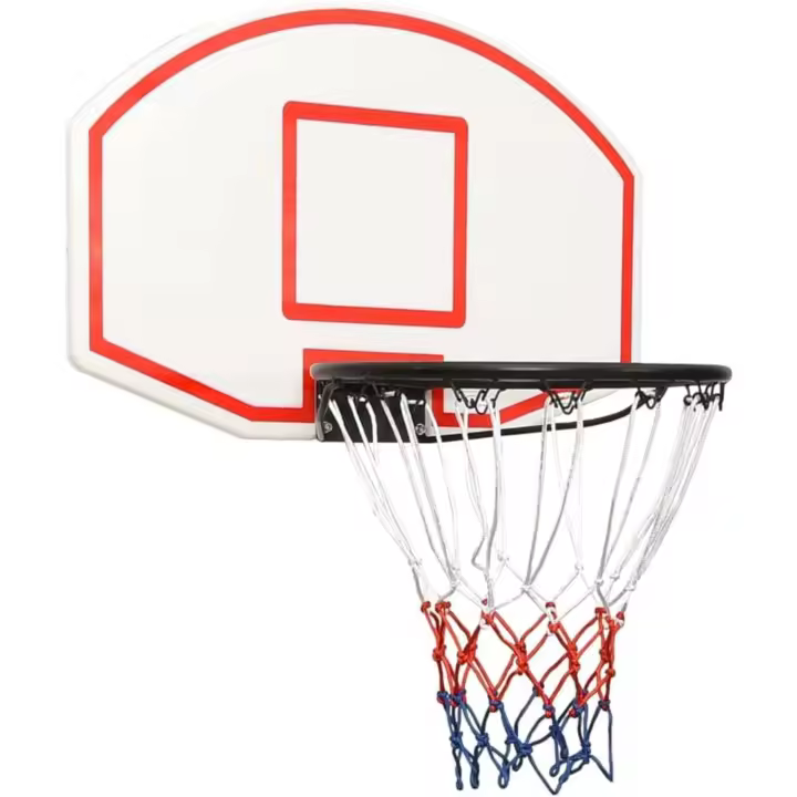 Tablero de Baloncesto Polietileno Blanco 71x45x2 cm - 1