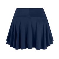 Falda plisada de tenis para mujer, pantalones cortos deportivos cómodos con diseño de cintura alta de doble capa, Color sólido, para verano - details 9