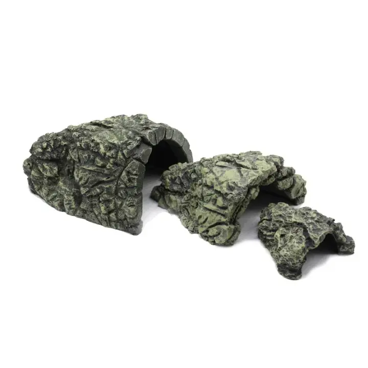 Cueva de Escondimiento para Reptiles Ideal para Lagartos, Serpientes, Tortugas - 1