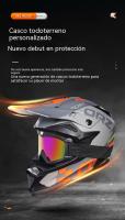 Casco hombre mujer MX Carreras de Locomotora General trail moto - details 2