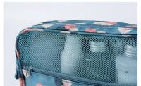 Bolsa De Cosméticos Para Mujer Bolso De Viaje Impermeable Organizador De Belleza Neceser De Maquillaje Con Gancho Para Baño - details 8
