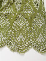 OUWU-Vestido de verano estilo Midi hueco con bordado versátil y correa informal a la moda para mujer - details 6