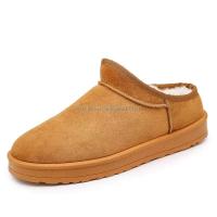 Nuevo Taza de mula de piel de invierno de alta calidad, Mokasin, zapatos de felpa HS para hombre a bajo precio, Euro - details 4