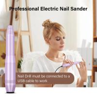 Lijadora de uñas eléctrica de Metal de alta potencia, removedor de esmalte de Gel, Herramientas Portátiles, taladro de uñas, cortador de fresado para manicura - details 2