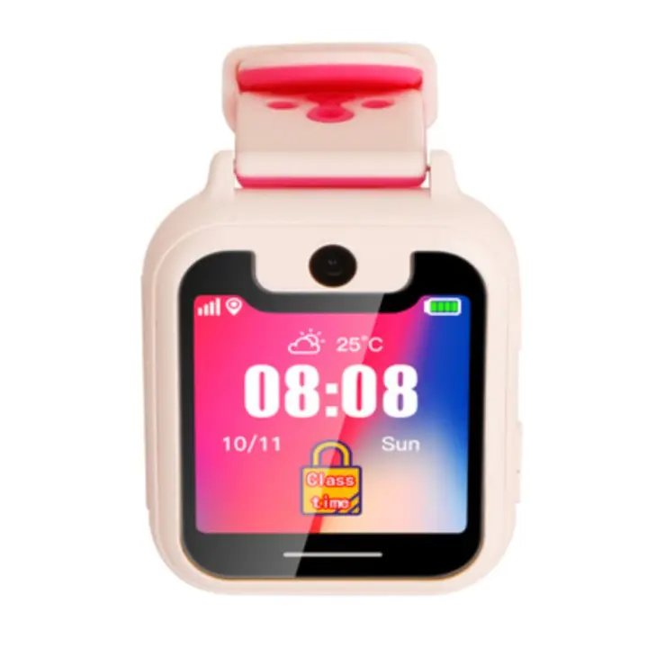 Reloj S6 con pantalla táctil para niños, dispositivo con cámara, linterna, posicionamiento inteligente, nuevo - 1