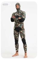 Traje de neopreno de 3MM para buceo, conjunto de 2 piezas de camuflaje para hombre, pesca submarina, mantiene el calor, surfistas, traje de buceo de cloropreno - details 10