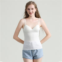 Chaleco deportivo para mujer Spaghetti Solid Cami Top Vest - details 4