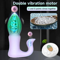 Juguete sexual Unisex, vibrador con 7 modos de vibración y empuje, Control remoto inalámbrico, tapón Anal, punto G - details 3