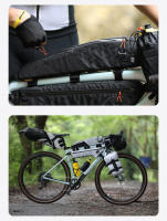 Rhinowalk-bolsa grande para tubo superior de bicicleta, paquete de bicicleta Extra largo resistente al agua para MTB y bicicleta de carretera con longitud de marco de 18 pulgadas o más - details 20