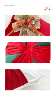 Bonenjoy, 1 unidad, funda de cojín navideña, funda de almohada con pajarita, decoración navideña, funda de almohada de 45x45cm, fundas de cojín para sofá de casa - details 1