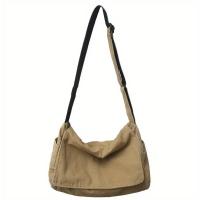 Bolso cruzado para mujer, bolso de lona retro, bolso de un solo hombro para adolescentes, bolso informal, bolso cruzado - details 11