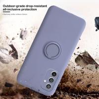 Funda de Silicona Líquida Magnética para Samsung A55 5g Cubierta de Teléfono con Soporte de Anillo - details 3