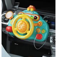 Baby Electric Simulate Driving Car Copilot Steering Wheel Early Educational Stroller Driving Musical Toys for 0-36months Toddler - details 4