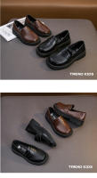 Zapatos De Cuero Para Niños Y Niñas Formales Negros Antideslizantes Vestimenta Escolar Versátiles Zapatos Planos Para Bebés Y Niños - details 5