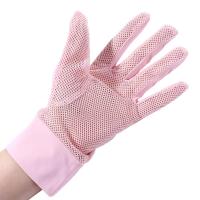 Conducción de malla elástica transpirable seda de hielo guantes de conducción de verano mitones guantes de protección solar con pantalla táctil - details 8