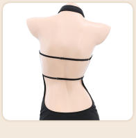 Falda Ropa Interior Ajustada Profunda V Revealing de Cintura Corta Cosplay Sexy para Mujeres - details 10