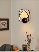 Lámpara LED de pared para decoración del hogar, luz de noche moderna y sencilla, minimalista, para mesita de noche, dormitorio y sala de estar - details 4