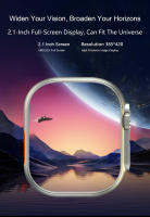 Ultra9 max reloj inteligente con Bluetooth, dispositivo con control del ritmo cardíaco, llamadas, asistente de voz, Modo deportivo, brújula, función NFC, AMOLED - details 3
