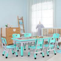 Mesa de Niños Ajustable en Altura Juego de Sillas de 4 Ideal para Jardín de Infantes y Habitación - details 17