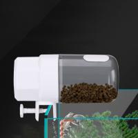 Alimentador automático de tanque de peces de gran capacidad, temporizador de plástico alimentado por batería, alimentador de peces, temporizador inteligente ajustable - details 1