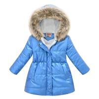 Manténgase abrigado y parece con estilo: chaqueta térmica con capucha para niña con acolchado alternativo de plumón para invierno - details 62