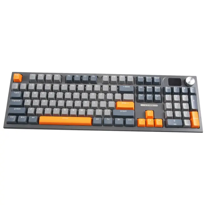 Teclado Mecánico Langtu-Teclado LT104 Accesorio de Juegos inalámbrico con Cable y Bluetooth - 1