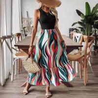 Vestido sin mangas de verano para mujer, vestidos estampados informales a la moda para mujer - details 2