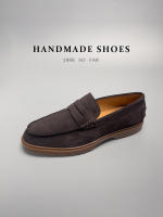 Mocasines de alta gama, cuero genuino, piel de vaca de primera capa, zapatos de moda hechos a mano con un pedal. - details 4