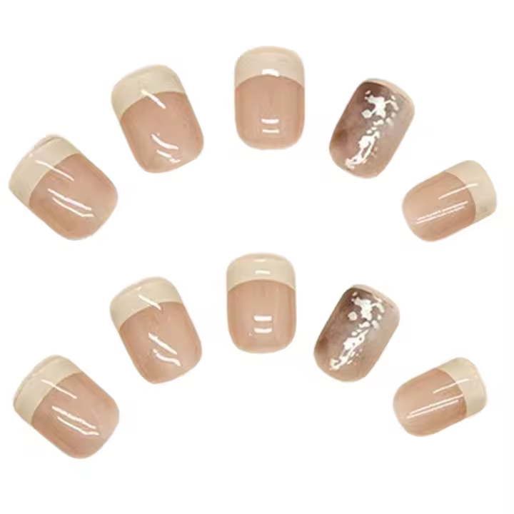 Uñas postizas fáciles de aplicar, pintura de tinta, regalo ideal para esposa y hermana - 1