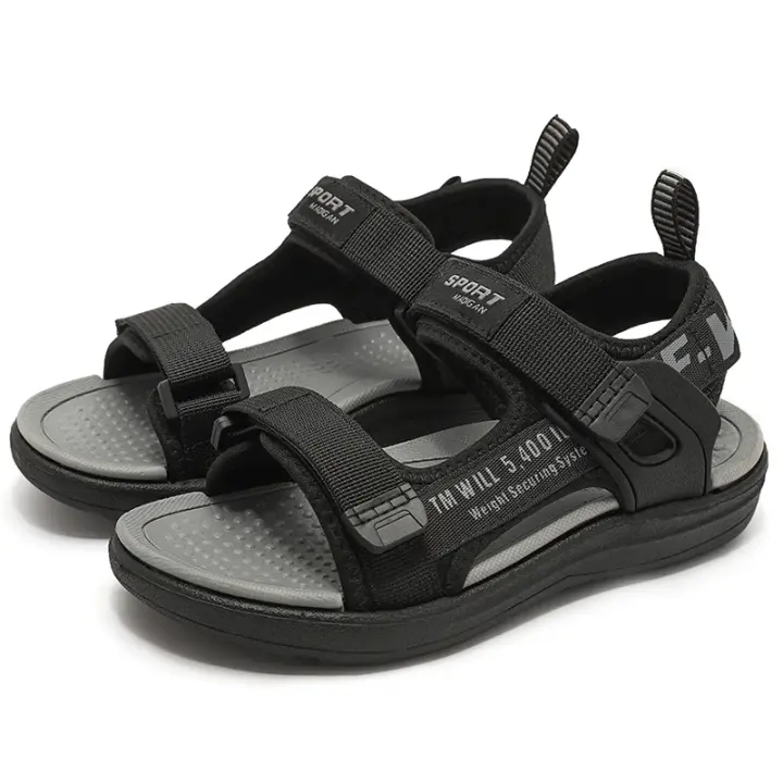 Sandalias Deportivas Transpirables para Niños Calzado de Playa Informal con Suela de Cuero Suave y Cómodo Antideslizante y a la Moda para el Verano - 1