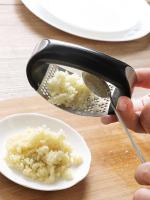 Prensa de ajo de acero inoxidable Picadora manual Herramientas para picar Curva Fruta Vegetal Utensilios de cocina - details 1