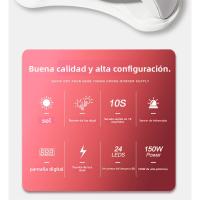 Arte de uñas máquina de fototerapia tienda de secado rápido especial para principiantes esmalte de uñas pegamento lámpara para hornear lámpara led secador trabajador doméstico - details 1