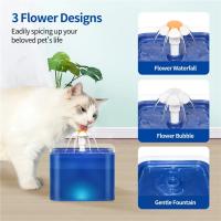 Dispensador de Agua Automático para Mascotas 2L con Iluminación LED Cable de Cadena para Alimentación de Mascotas - details 2