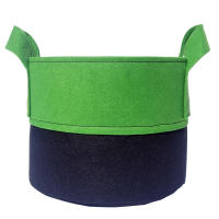 Bolsas de cultivo de 2 galones, 6 piezas de fieltro engrosado resistente, macetas de tela transpirable, bolsas de cultivo de plantas con asas, macetas de cultivo de jardinería para verduras, frutas, flores, tomates - details 1