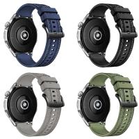 Correa de Nylon Silicona para Huawei GT 5 2 Pro/Watch 4 Pro/Watch 3 45mm 46mm/Gear S3 Frontier - details 23