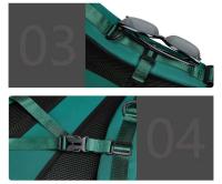 Mochila de viaje, bolso, senderismo de moda, bolsa de equipaje de viaje deportivo y de ocio - details 18