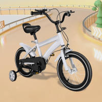 Bicicleta para niño de 14 Pulgadas, con Ruedas, color Blanco, de 3 a 6 años - details 1