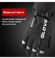 WEST BIKING-Guantes Térmicos de invierno para ciclismo, manoplas cálidas para esquí, Snowboard y pesca, para hombre y mujer - details 3