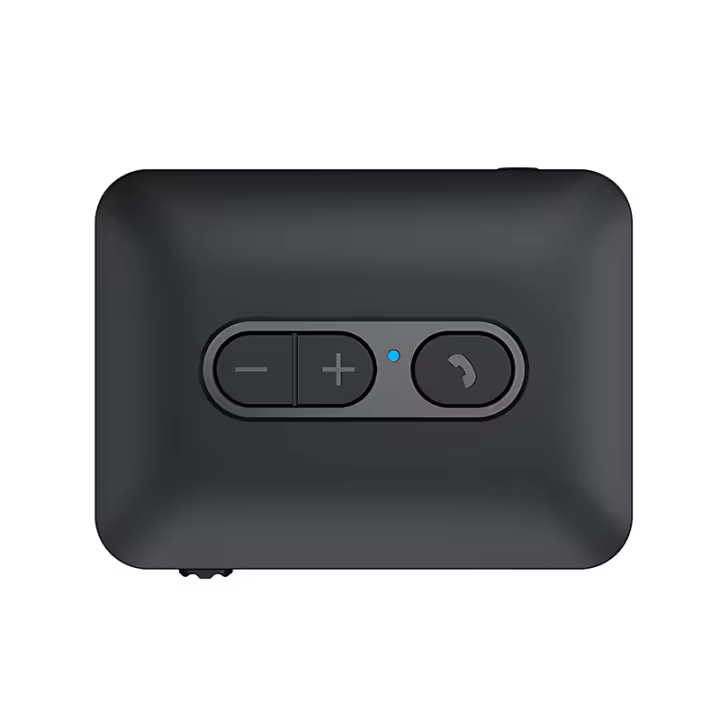 Adaptador de Audio 2 en 1 con Bluetooth 5,4, receptor transmisor, reproducción de disco en U + tarjeta TF, reproducción de sonido estéreo sin pérdidas, calidad de sonido, micrófono MP3 - 1